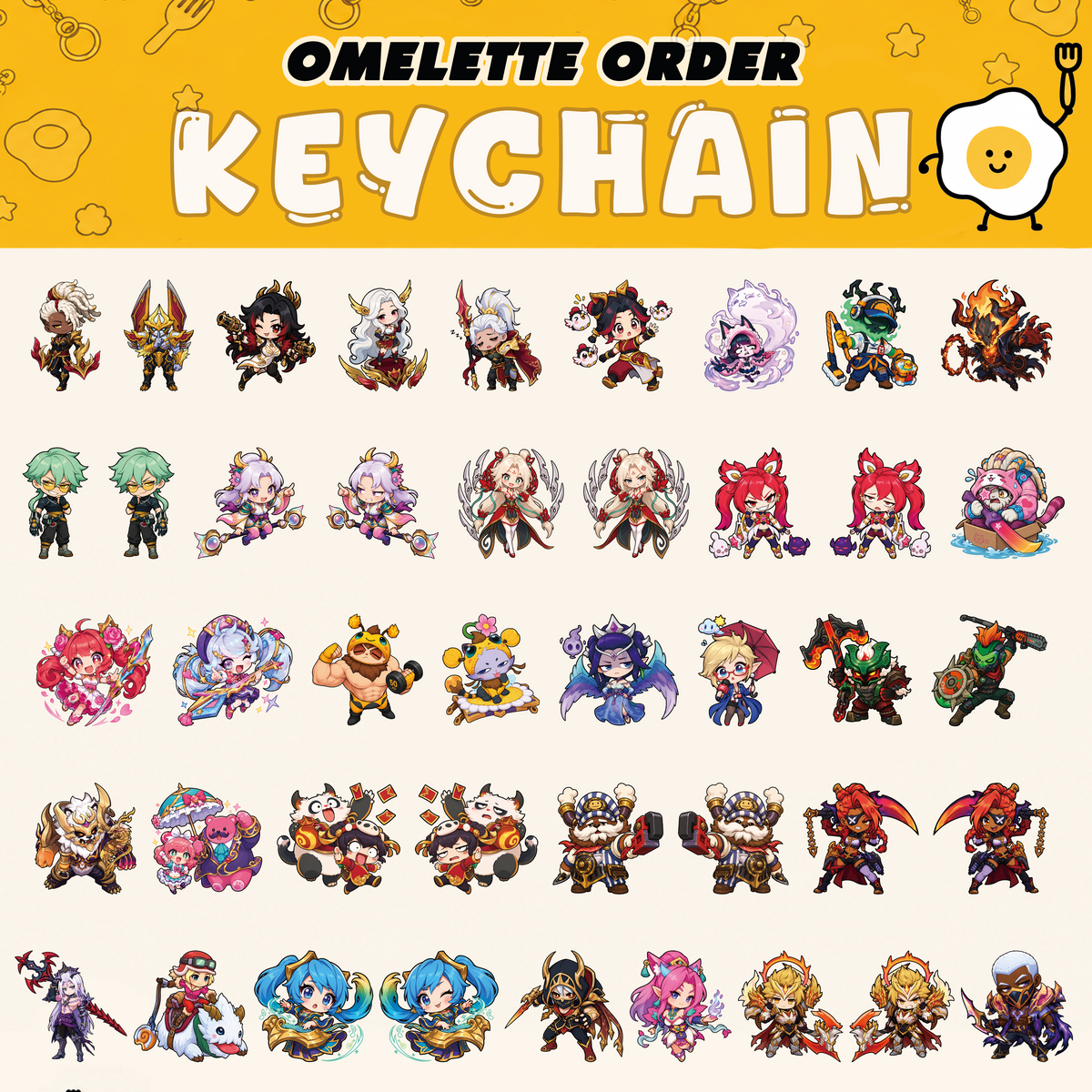 KEYCHAIN LITTLE LEGENDS
