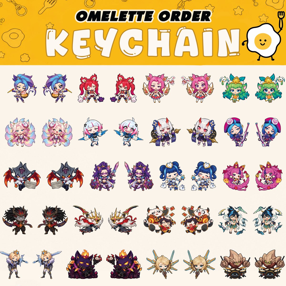 KEYCHAIN LITTLE LEGENDS
